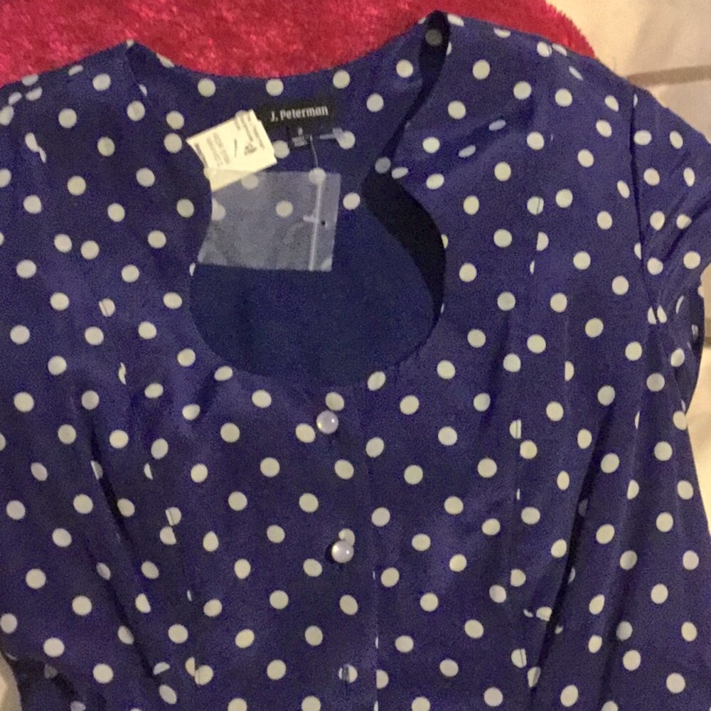 J. Peterman silk dress